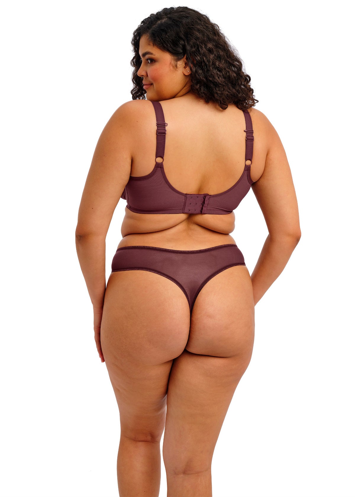 Matilda Thong In Sugarplum - Elomi