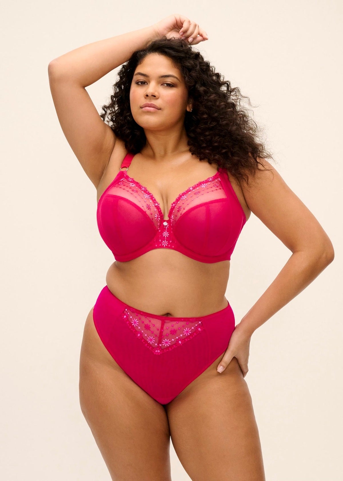 Matilda Brazilian Brief In Hot Pink - Elomi
