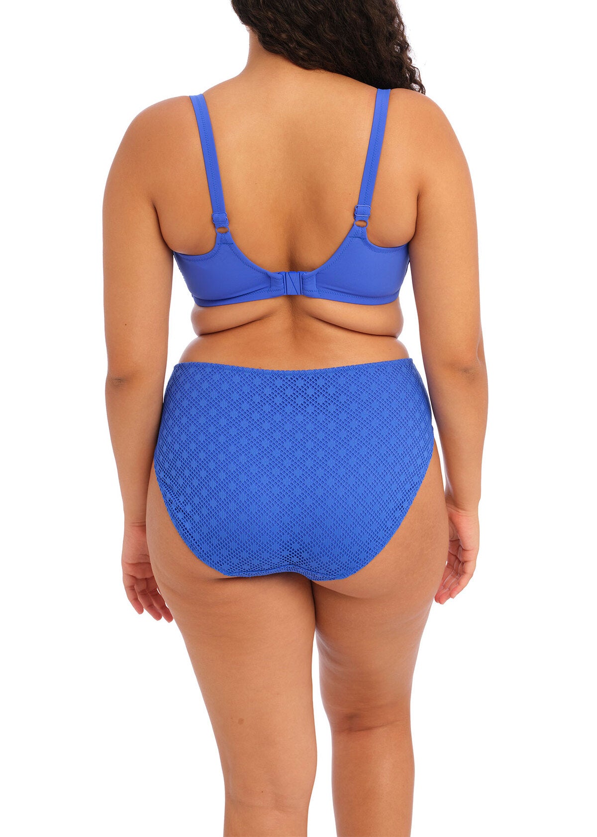 Bazaruto UW Plunge Bikini Top In Sapphire - Elomi