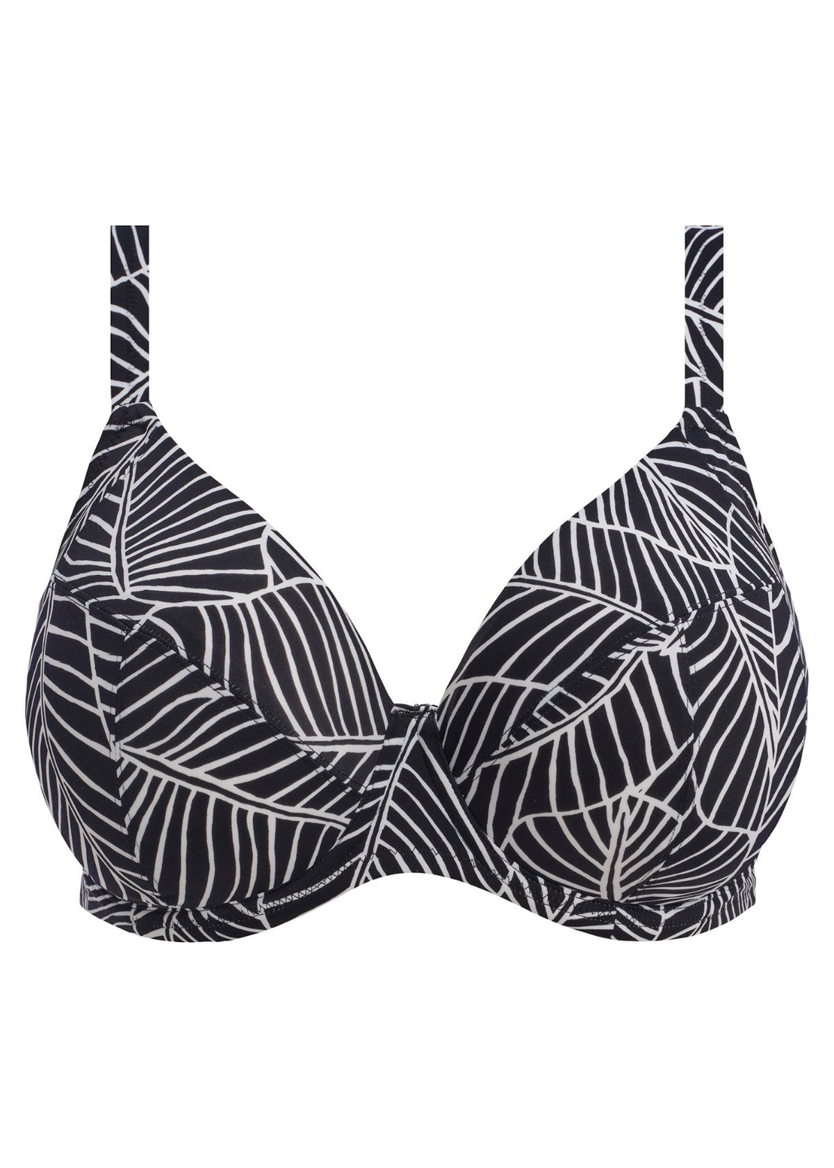 Kata Beach UW Plunge Bikini Top In Black - Elomi