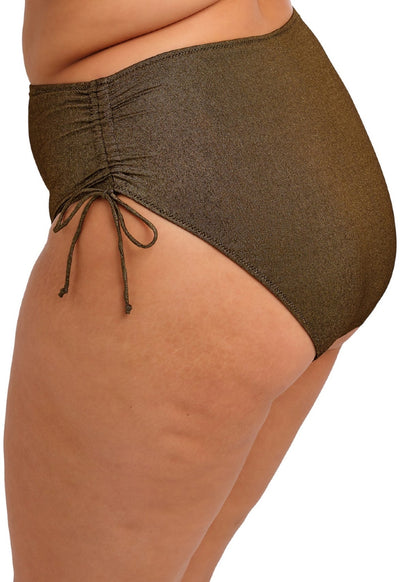 Sunset Shimmer Adjustable Bikini Brief in Gold Rush - Elomi