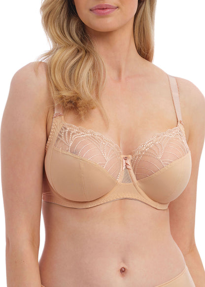 Adelle UW Side Support Bra In Natural Beige - Fantasie