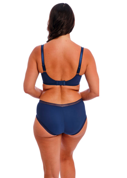 Fusion Lace Brief In French Navy - Fantasie