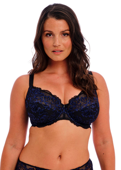 Emmaline UW Side Support Bra In Midnight - Fantasie