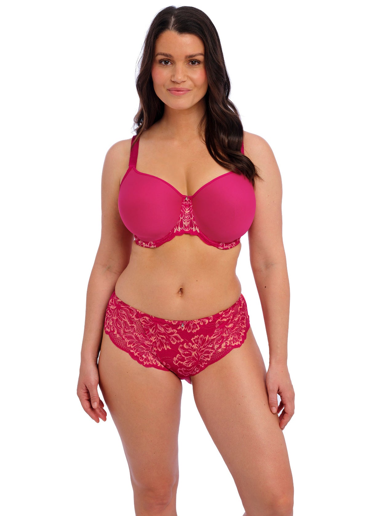 Emmaline UW Moulded Spacer Bra In Cerise - Fantasie