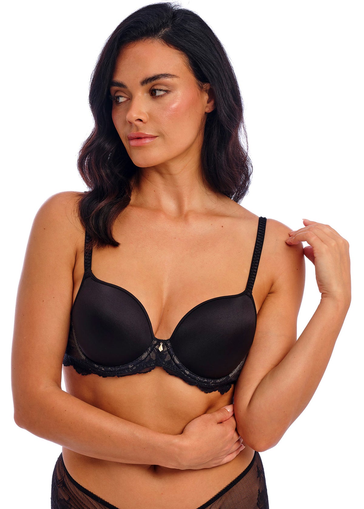 Vivid Attraction Contour In Black - Wacoal