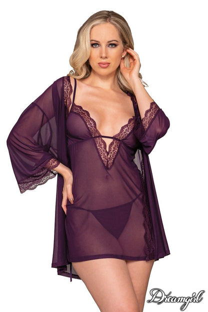 Sheer Robe Set - Dreamgirl