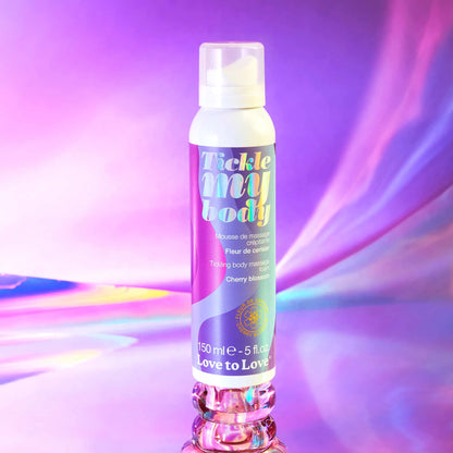 Tickle My Body Massage Oil in Cherry Blossom