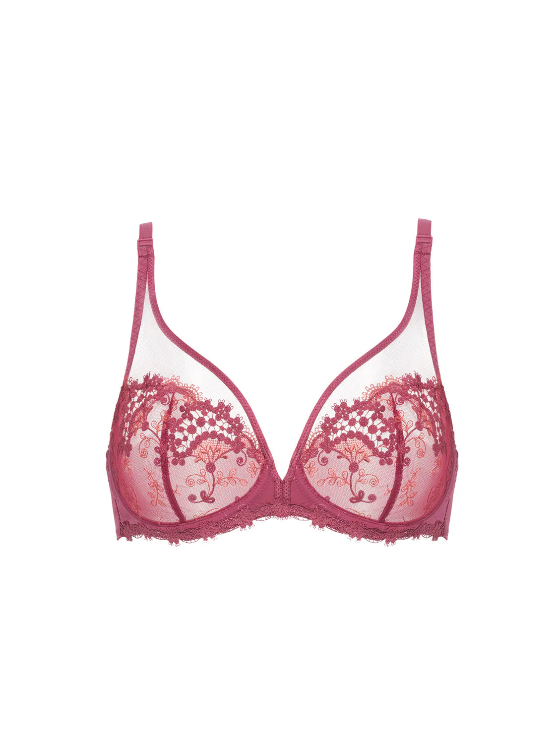 Wish Full Cup Plunge In Santal Pink - Simone Perele