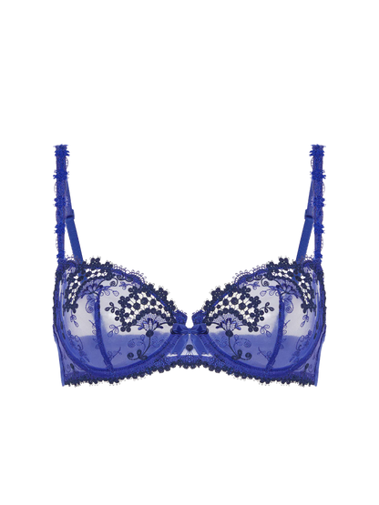 Wish Half Cup Bra In Electric Blue - Simone Perele