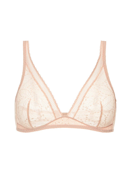 Comete Wireless Bra In Sand Light Pink - Simone Perele