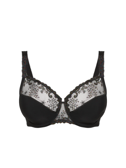 Delice Full Cup Support Bra In Noir Gem - Simone Perele