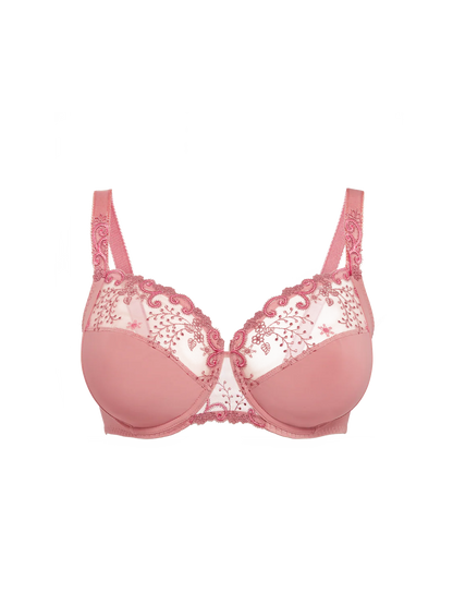 Delice Full Cup Support Bra in Smokey Pink - Simone Perele