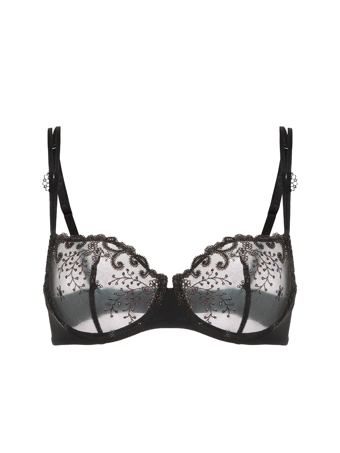 Delice Half Cup Bra In Noir Gem - Simone Perele