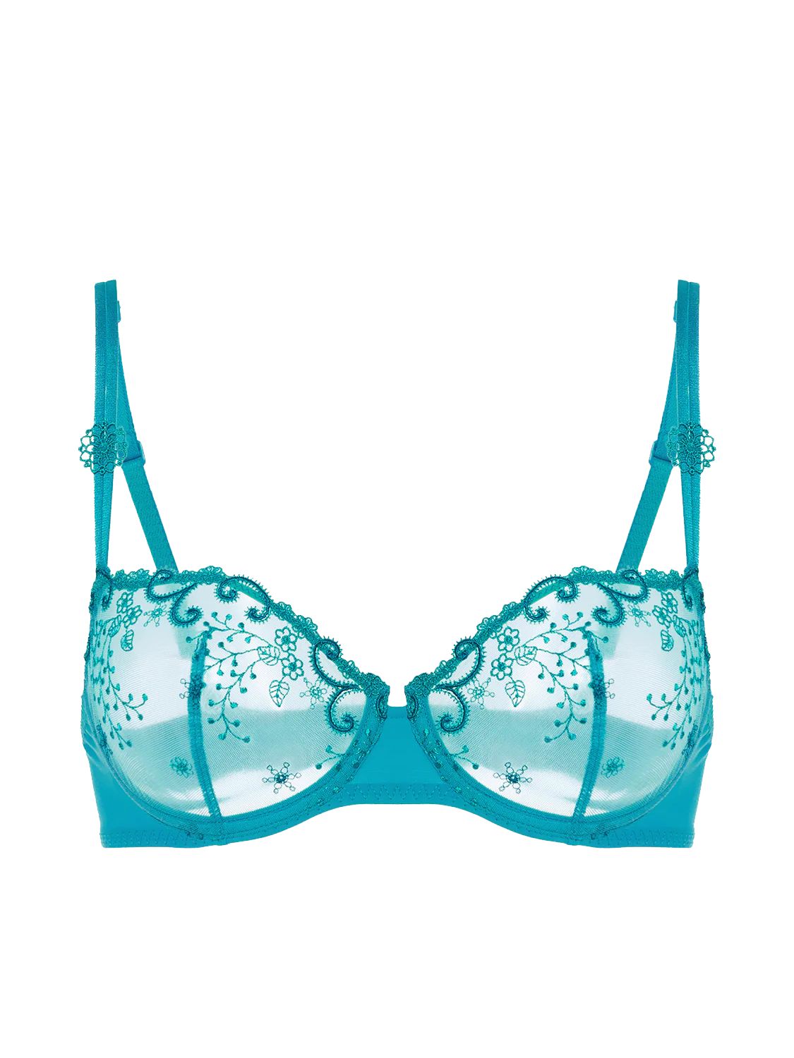 Delice Half Cup Bra In Bllue Atoll - Simone Perele