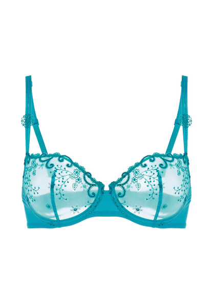 Delice Half Cup Bra In Bllue Atoll - Simone Perele