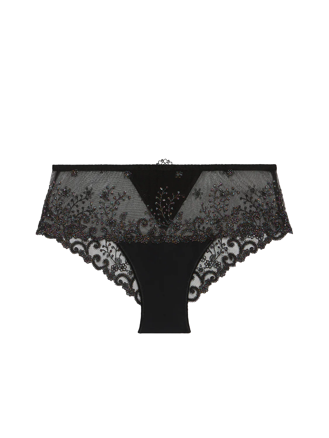 Delice Shorty In Noir Gem - Simone Perele