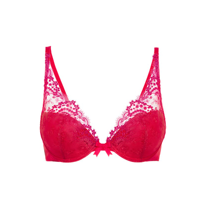 Wish Push Up Bra In Rainbow Red - Simone Perele