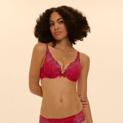 Wish Push Up Bra In Rainbow Red - Simone Perele