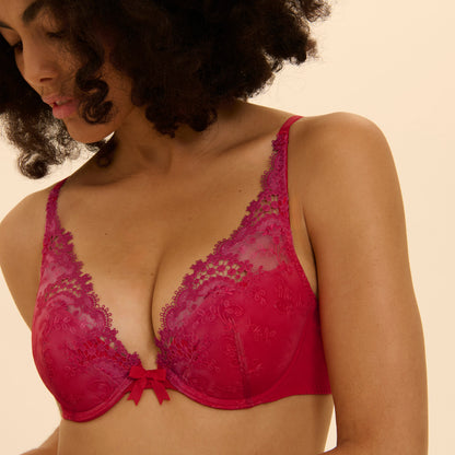 Wish Push Up Bra In Rainbow Red - Simone Perele