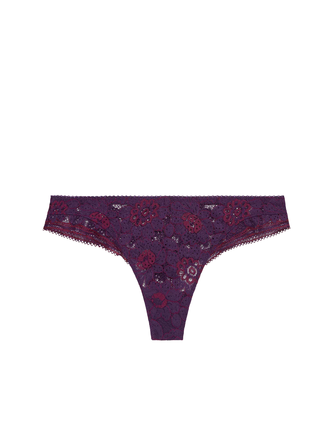 Festive Thong In Euphoria Purple - Simone Perele