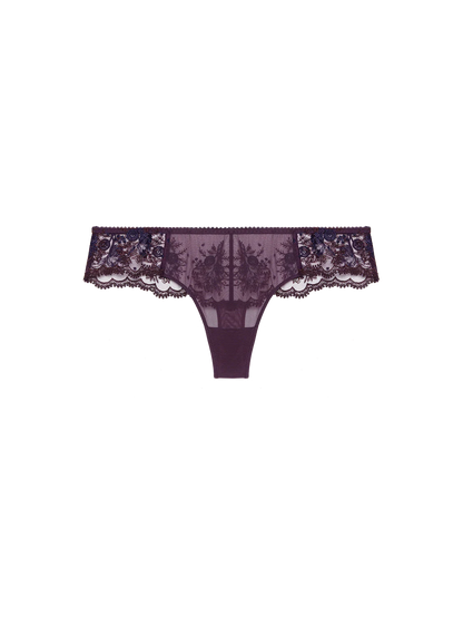 Intrigue Tanga In Fig- Simone Perele