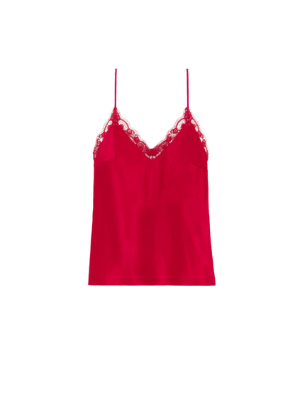 Love Me Top with Embroidery in Opera Red - Simone Perele