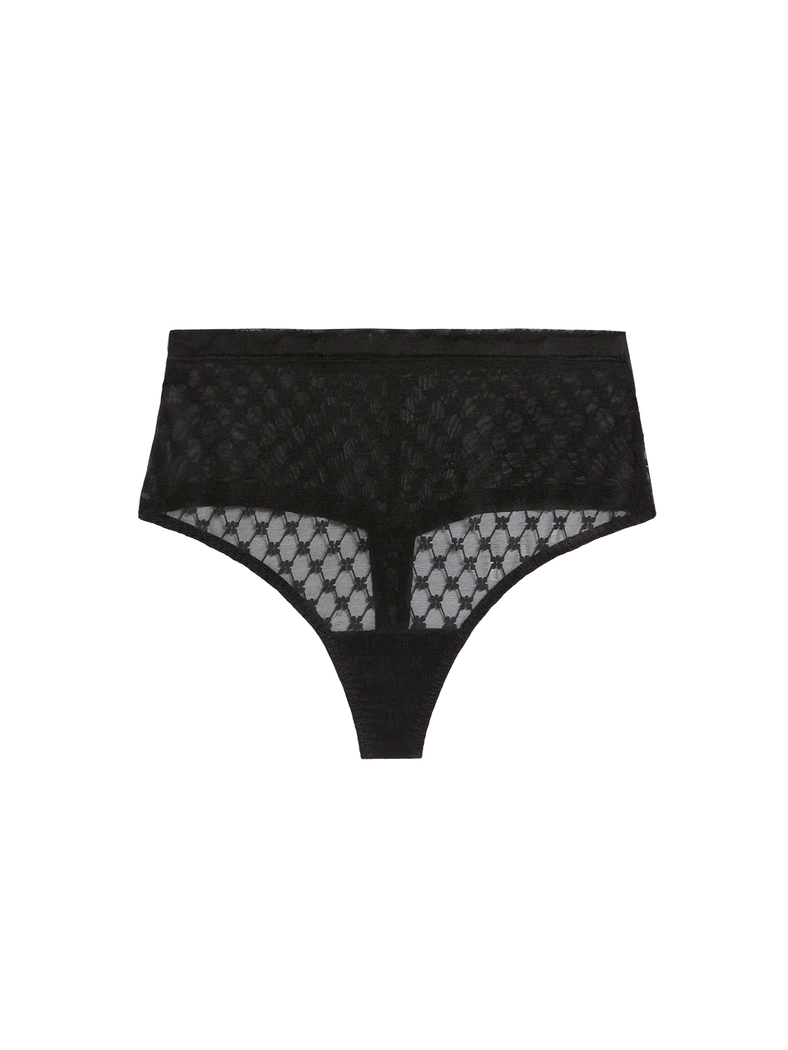 Plume High Waist Shaper Thong in Peau Rosee - Simone Perele