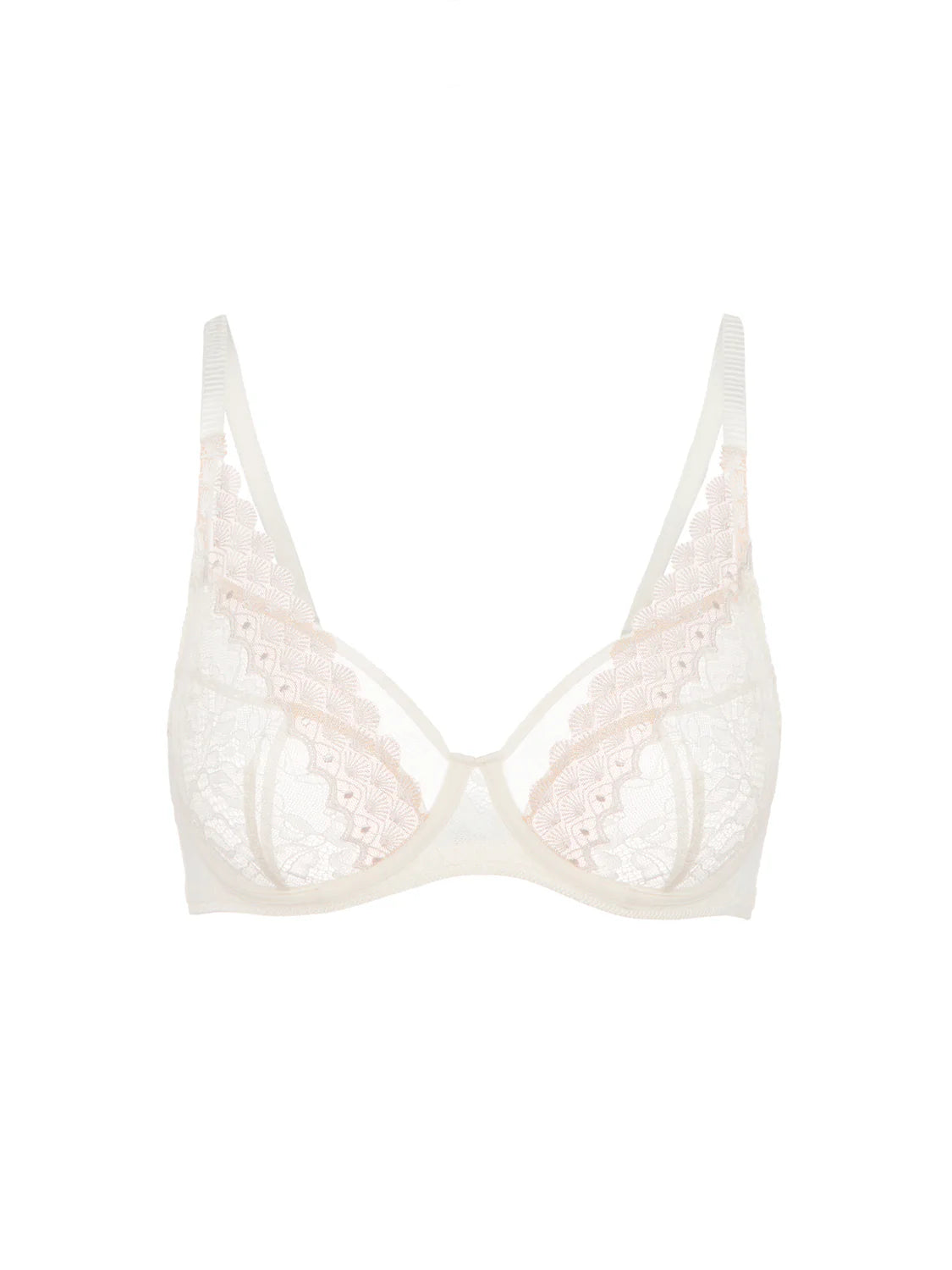 Radieuse UW Scarf Bra in Naturel - Simone Perele