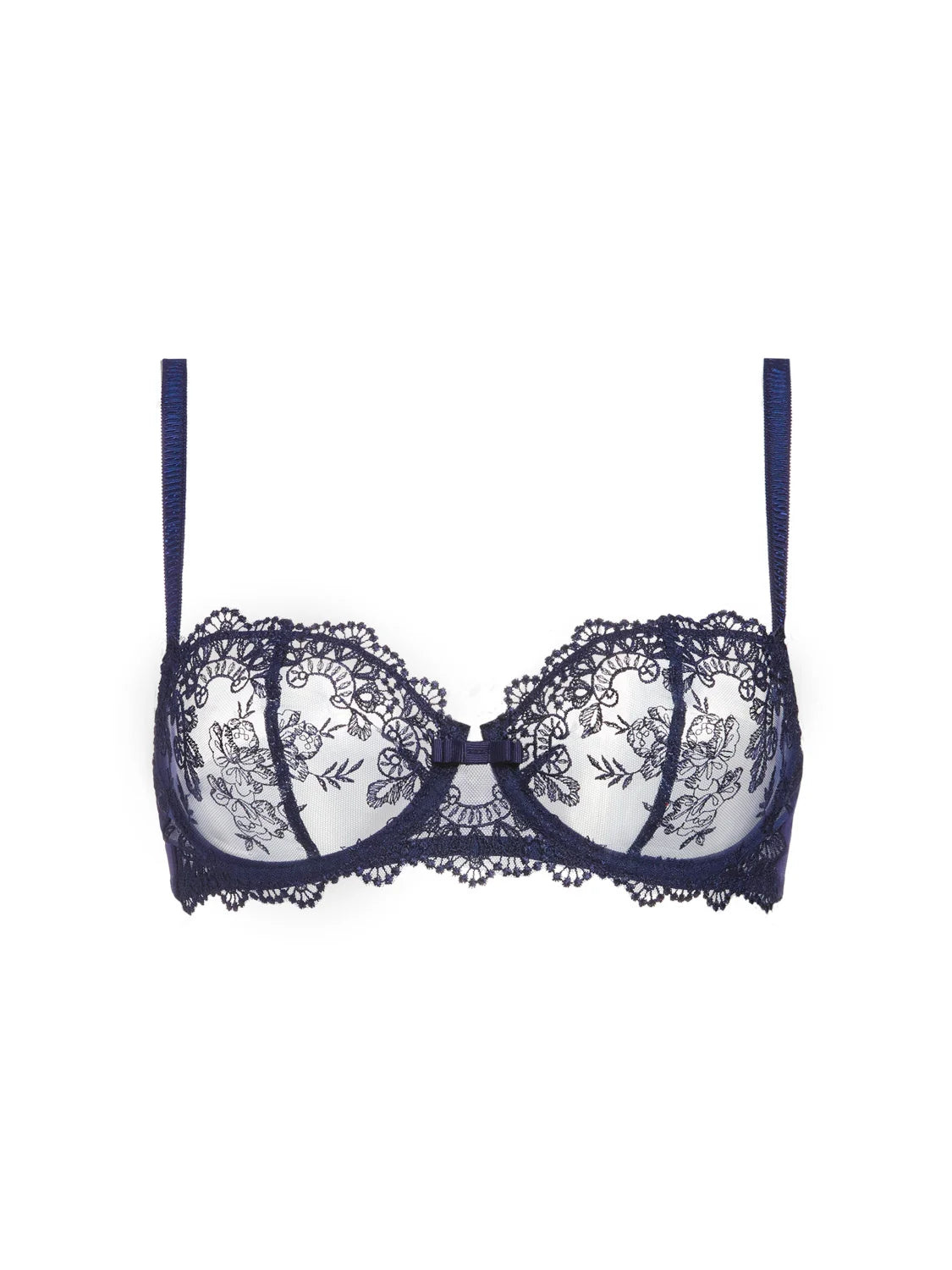 Passion Half Cup Bra In Midnight - Simone Perele