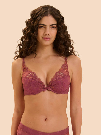Wish Push Up Bra In Santal Pink - Simone Perele