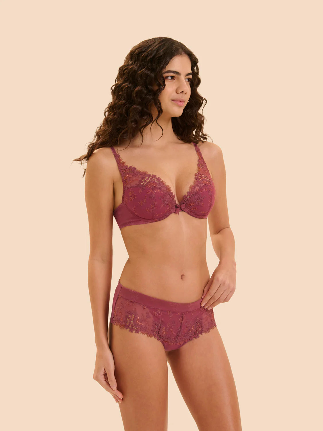 Wish Shorty In Santal Pink - Simone Perele