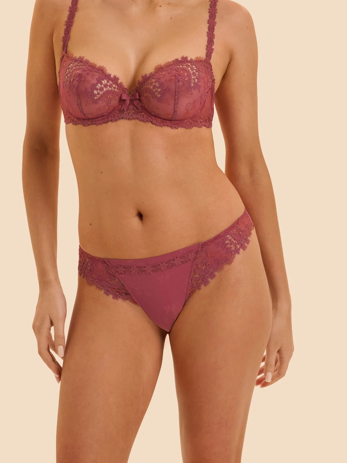 Wish Thong In Santal Pink - Simone Perele