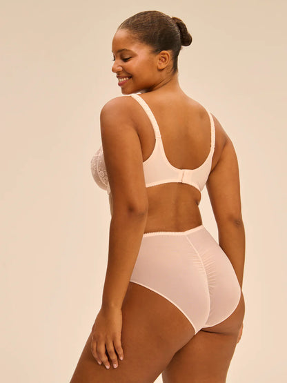 Intrigue Full Cup Support Bra In Sakura Pink - Simone Perele