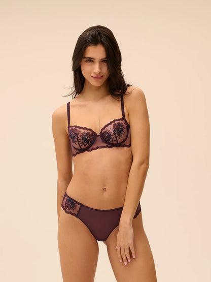 Intrigue Tanga In Fig- Simone Perele