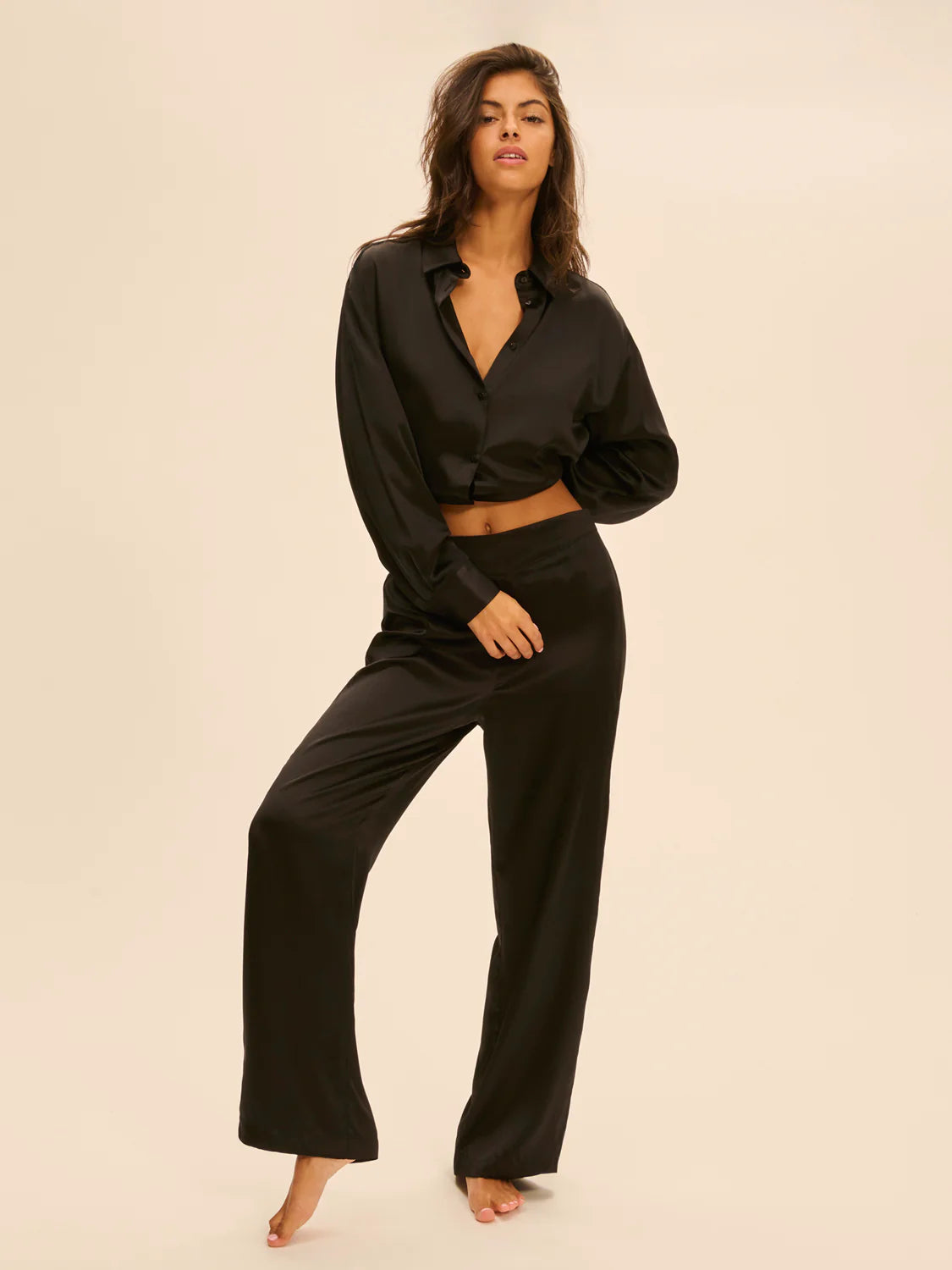 Love Me Night Pants in Black - Simone Perele
