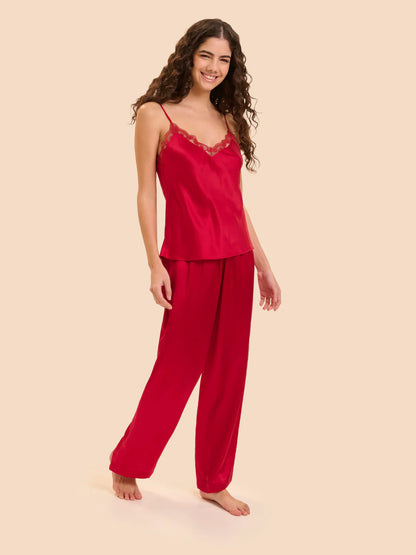 Love Me Night Pants in Opera Red - Simone Perele