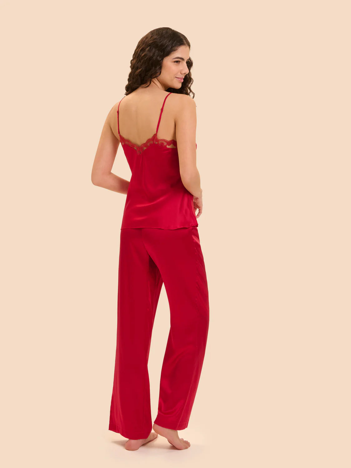 Love Me Top with Embroidery in Opera Red - Simone Perele