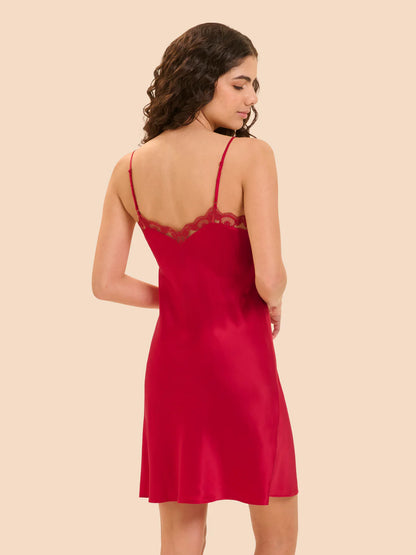 Love Me Night Dress in Opera Red - Simone Perele