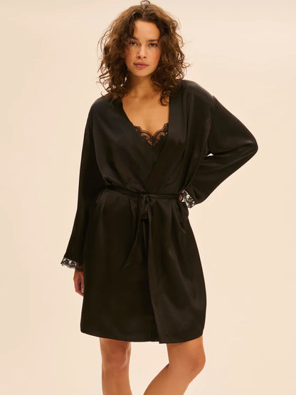 Love Me Kimono in Black - Simone Perele