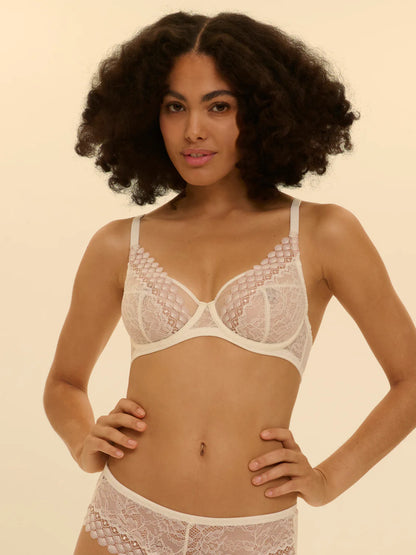 Radieuse UW Scarf Bra in Naturel - Simone Perele
