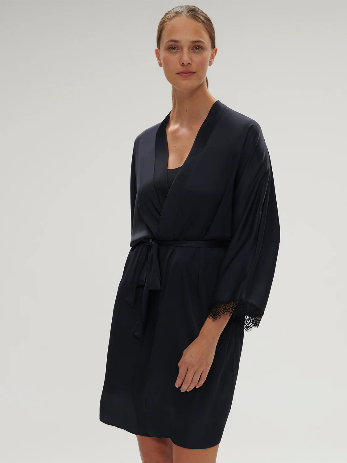 Satin Secrets Kimono - Simone Perele