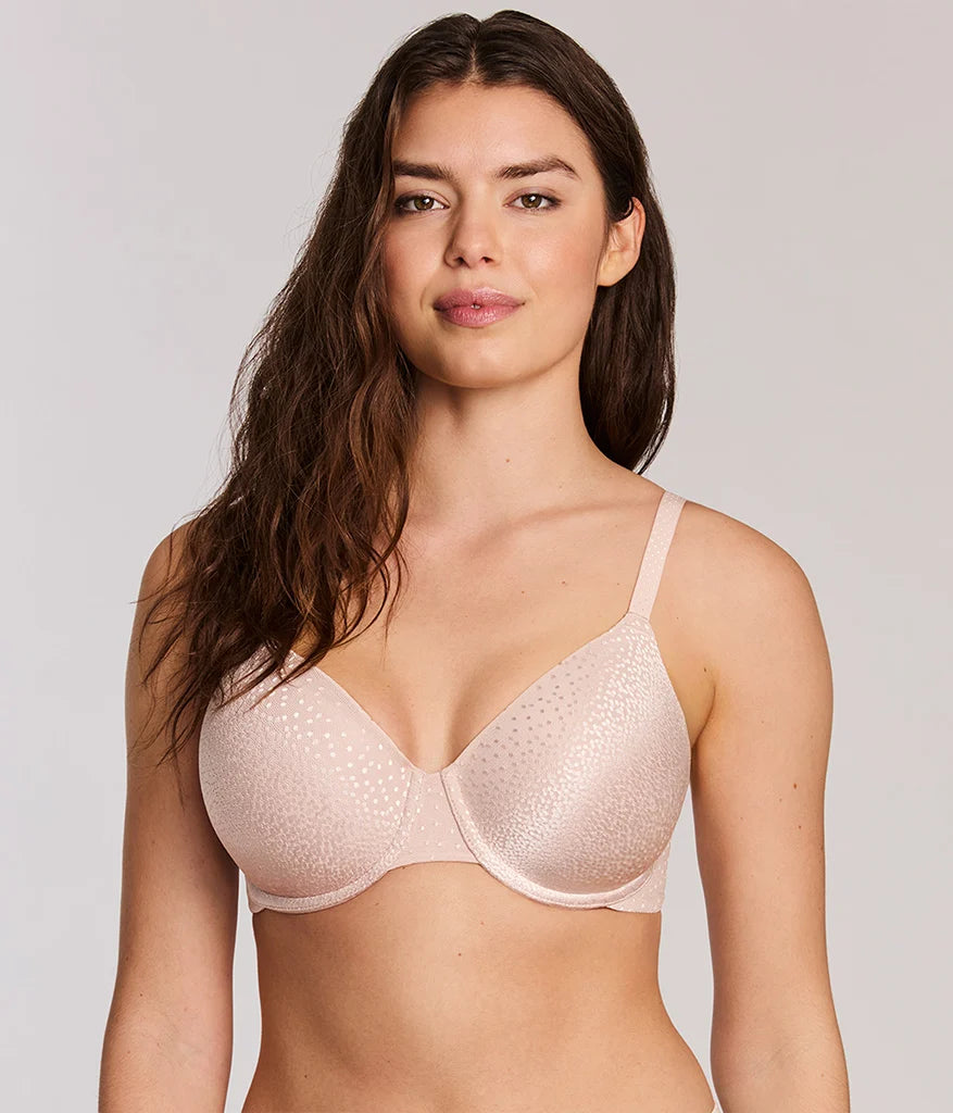 Back Appeal T-Shirt Underwire Bra In Rose Dust - Wacoal