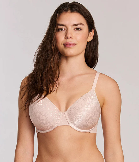 Back Appeal T-Shirt Underwire Bra In Rose Dust - Wacoal