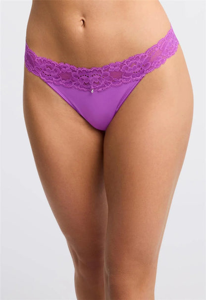 Halo Thong In Dahlia - Montelle