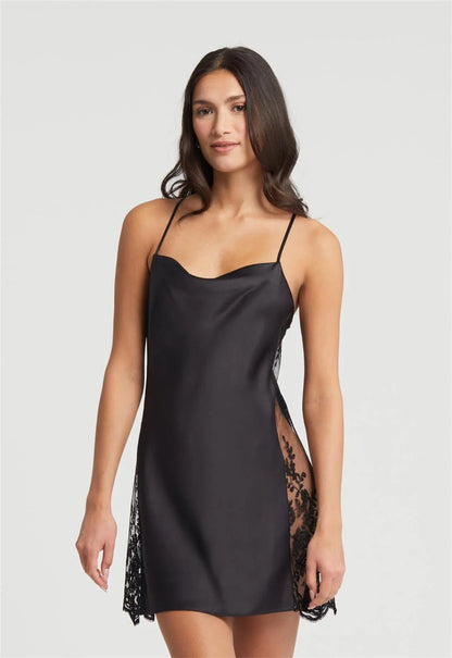 Darling Chemise In Black - Rya