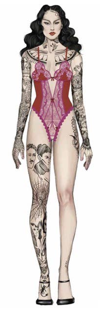 Jocelyn Satin & Lace Crotchless Teddy