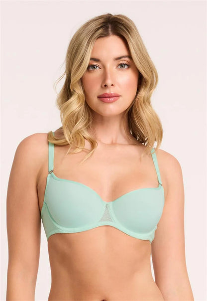 New Spacer Balconette T-Shirt Bra In Seafoam - Montelle