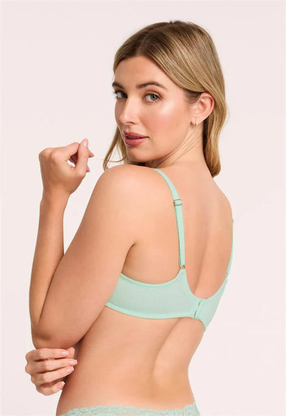 New Spacer Balconette T-Shirt Bra In Seafoam - Montelle