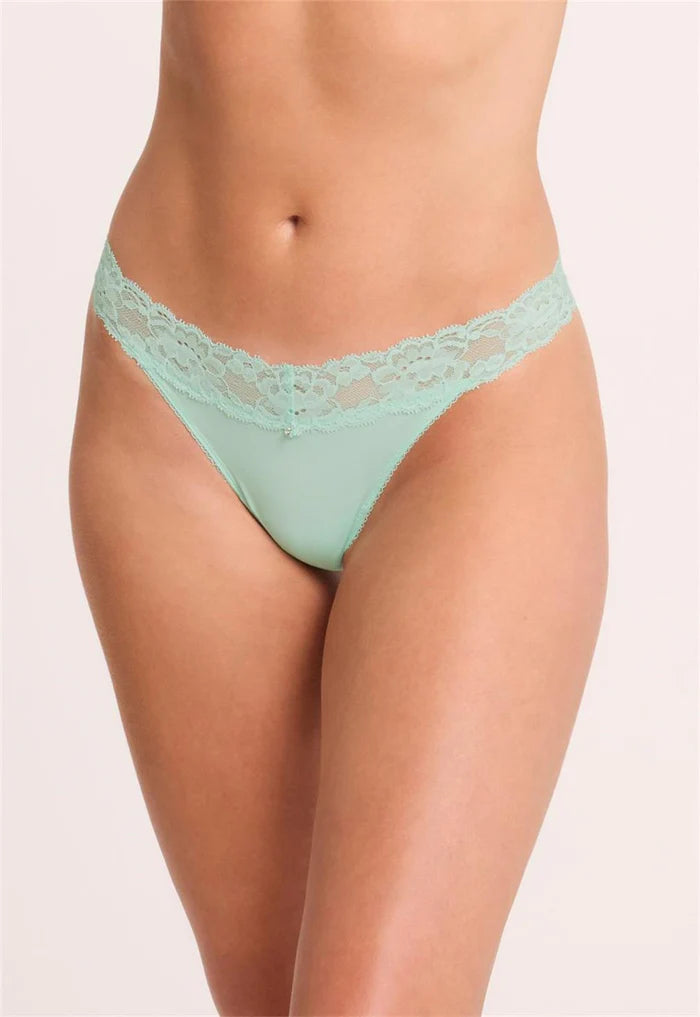 Halo Thong In Seafoam - Montelle